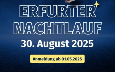 Erfurter Nachtlauf gerettet!